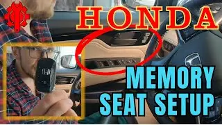 Как запрограммировать функцию запоминания положения сидений в Honda Odyssey (модели 2018-2026 гг.)