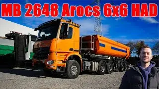 Die perfekte Kies-Kutsche? Mercedes 2648 Arocs 6x6 Hydrodrive