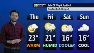 Festival Weather: Isle of Wight & Download
