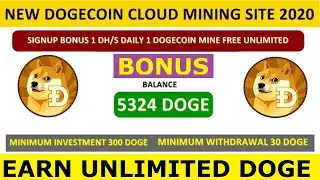 Free Dogecoin Mining - Dogecoin Mining Website | Free Dogecoin mining site without investment 10 Ghs
