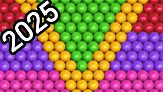 Bubble shooter casual video game 🎮🎮 & Level 4091-95#world #explore #play #2025