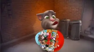MY TALKING CAT NEW GIANT SURPRISE EGGS COMPILATION ❤ Funny Video For Kids Babys Songs
