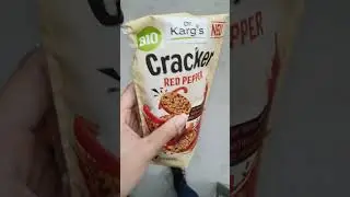 Dr  Kargs Cracker Red Pepper #essen #snack #snacken #gesund #naschen #cracker #lebensmittel