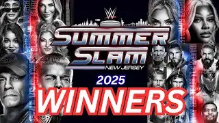 WWE Summerslam 2025 WINNERS!