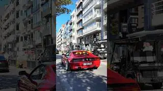 CRAZY Slammed Ferrari 348 in Knokke-Heist!