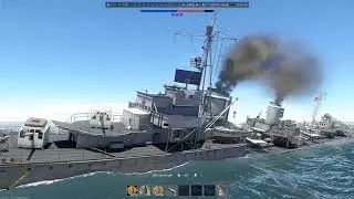 Type 1936-class destroyer 3rd person view