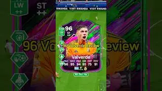 🇺🇾 96 Valverde Review in EAFC25 #valverde #shapeshifters #review #eafc #eafc25 #fc25