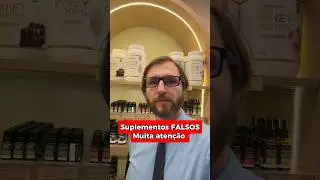 Suplemento falso, CUIDADO