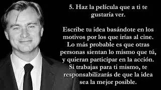 8 Screenwriting Tips from Christopher Nolan. Creative Writing, Christopher Nolan Style