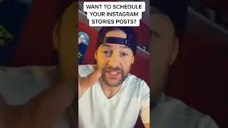 How to schedule #instagram stories #instagramstories #fyp #foryou #foryourpage #socialmediamarketing