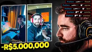 FALLEN apostando com FNX, FER E IMPRESSIONANDO TODOS DA IMPERIAL COM ESSE CLUTCH