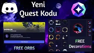 Discord &bull; Bedava Yeni Quest Kodu ve Detaylı ORBS G&ouml;revleri Yapımı!