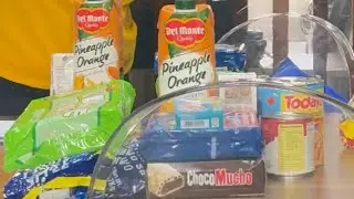 Full video of our yearly Christmas basket packing for our employees . 