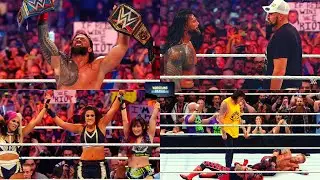 WWE Clash At The Castle 2022 Highlights- Roman Reigns Shut The Mouth, Dominik Turns Heel, Solo Sikoa