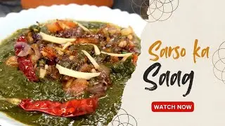 Sardiyon kI jaan Sarso ka saag |JHATPAT SE BANNE WALI HEALTHY AND TASTY |RUCHIKAA COOKING CORNER 