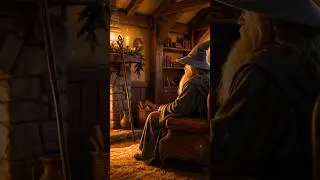 Wizard's Magical Winter Village #shorts #christmas #fantasy