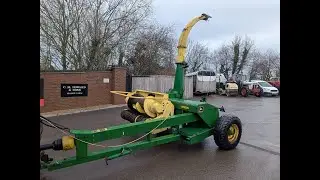 JOHN DEERE 3760 TRAIL FORAGE HARVESTER WALKAROUND VIDEO