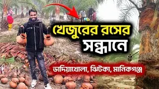 খেজুরের রসের সন্ধানে মানিকগঞ্জ ঝিটকা || Manikganj Jhitka Date Juice Experience || khejurer Rosh