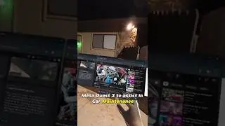 Meta Quest 3 is AMAZING! #vr #augmentedreality #car