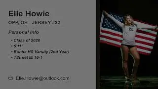 Elle Howie C/O 2028 - Highlights SCSN Event #1 Jan 2026