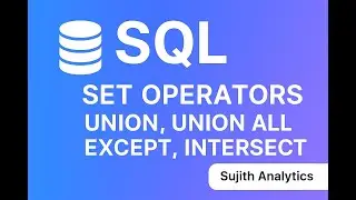 SQL Tutorials | Set operators