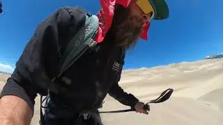 Disc Golf at Poncha Springs, Skiing the Sand Dunes