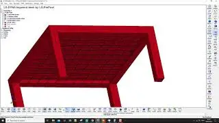 Blast on Concrete Frame - Mesh Correction