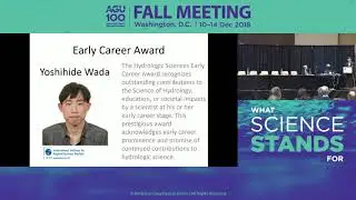 AGU Fall Meeting 2018 - H24A: The Walter B. Langbein Lecture