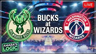 🚨LIVE: Bucks vs Wizards in Washington — No Slip-Ups Tonight! 🦌