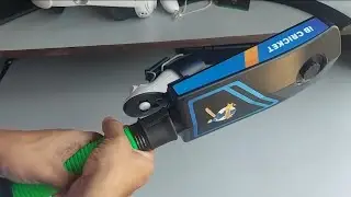 Meta Quest 3 Controller setup on iB Cricket Bat.