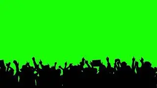 Crowd Of People Overlay Animated | Green Screen #overlay #animated #greenscreen #greenscreenvideo