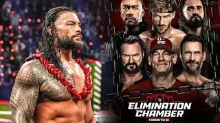 WWE Elimination Chamber Shocking Ending.