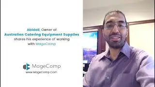 Abidali Owner of Australian Catering Equipment Supplies Share his experience with MageComp.