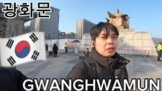 Exploring Gwanghwamun Area in Seoul | Peaceful City Walk