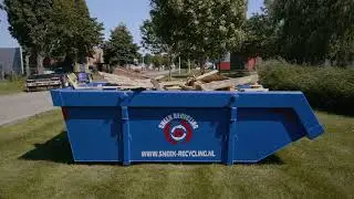 Wat mag er in een container voor houtafval (A B hout)?