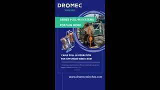 DROMEC Winches - Series Pull-in Systems for Van Oord