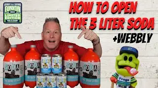 First LOOK FUNKO SODA Iron Giant + Webbly | How to open the 3 Liter Soda
