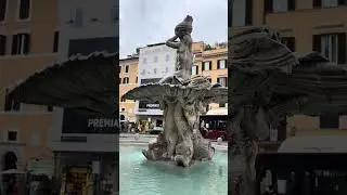 My Favourite place in Rome - Barberini #piazzabarberini  #barberini #piazza #romevlog #onceinrome