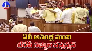 TDP Leaders Suspended From AP Assembly | 1TV News