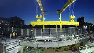 Metro-North Park Avenue Viaduct Replacement Time Lapse -- First Segment