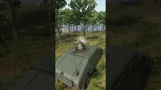 Humvee down #arma #armareforger #armaplatform