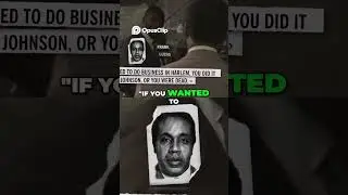 Before Frank Lucas, There Was Bumpy Johnson #HarlemUnderworld #CrimeHistory #Shorts