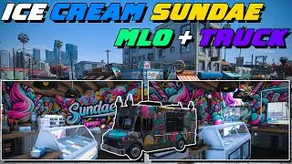 Free Ice Cream Shop MLO | Ice Cream Sundaee | QBCore/ESX | FiveM Tutorial #193