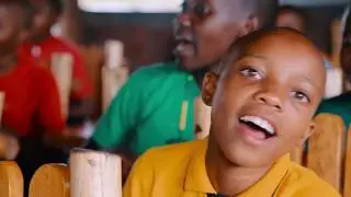 We thank you by Joy for Humanity Uganda - Kyazanga Modern Primary School