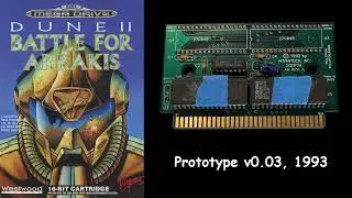 DUNE 2 (PROTOTYPE/Alpha/Beta) - The Battle for Arrakis (SEGA Genesis/Mega Drive) [Westwood Studios]