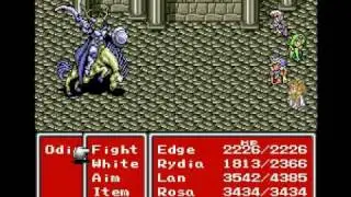 Final Fantasy II (IV) SNES - Alternate Boss #1: Odin