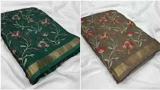 New Georgette tussar Saree Collection Price 840 🪈8838204488 🎊 premium quality 