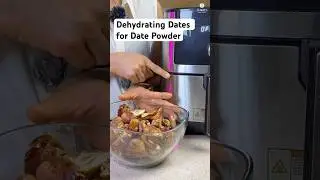 Dehydrating Dates for Date Powder #recipe #howto #how #dehydration #healthy #instantpot #viralshort