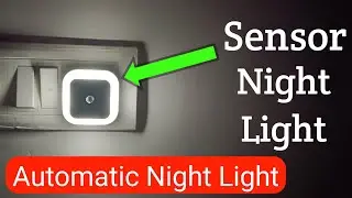 Auto Activated Sensor night light | Sensor bedroom night lamp | Smart night Light | TechSpy