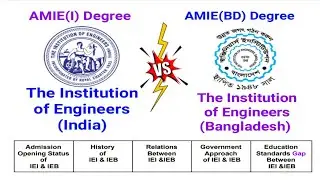 AMIE(INDIA) And AMIE (Bangladesh) Comparison